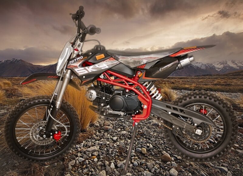 125 �ty�takt DIRT BIKE VVMX kola 17, 14